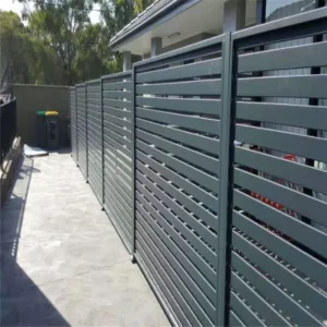 Double-Entry-Door-Wrought-Iron-Gate-Iron-Main-Gate-Designs-Aluminum-Metal-Slat-Sliding-Gates